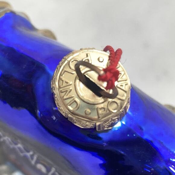 TOWER BRIDGE London Glass Christmas Ornament 3.5"x2.25"x4" Poland 1998 EUC - Picture 4 of 7